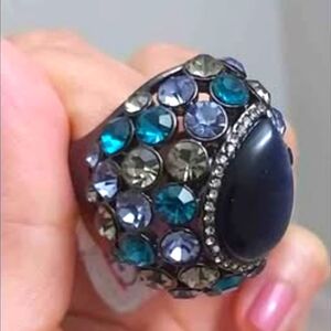 Sterling Silver Cocktail Ring